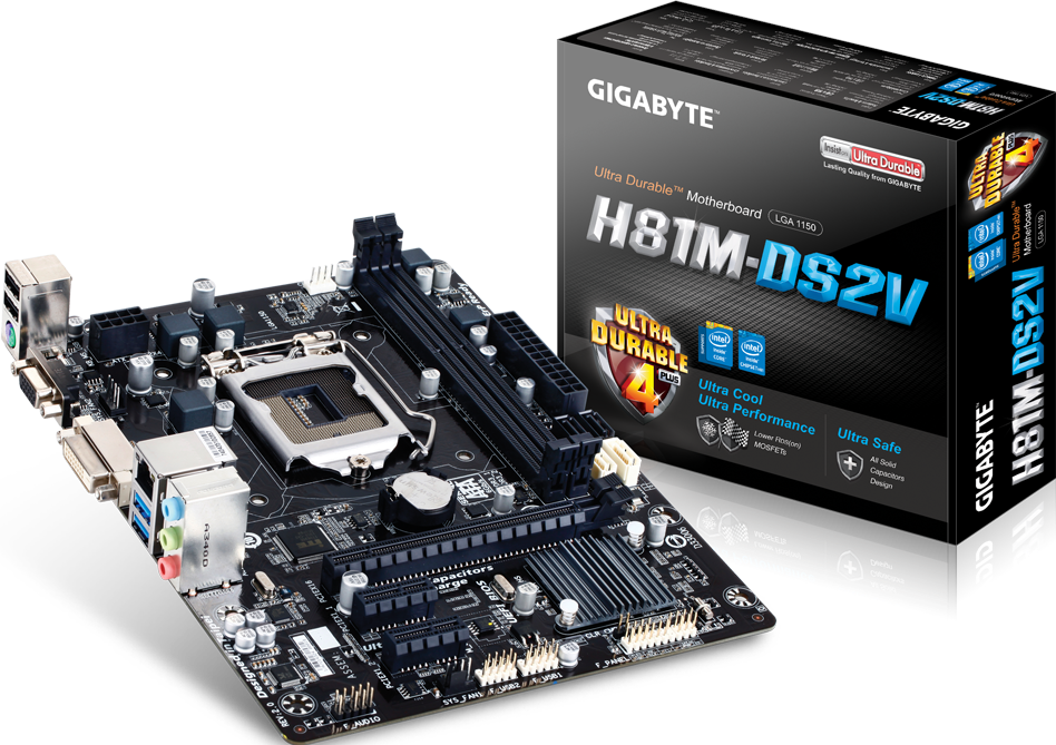 Tarjetas Madre - GA-H81M-DS2V