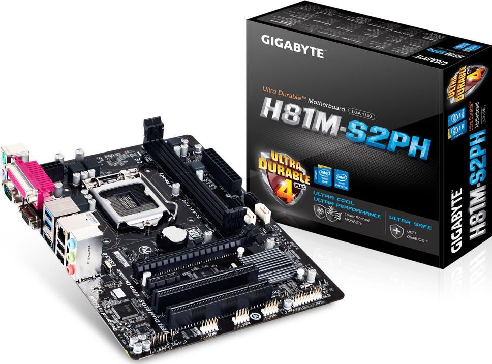 Tarjetas Madre - GA-H81M-S2PH