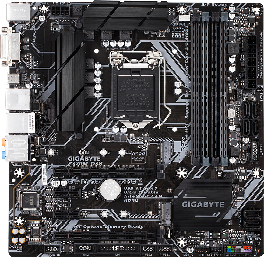 Z370M D3H (Rev. 1.0) - GIGABYTE Global