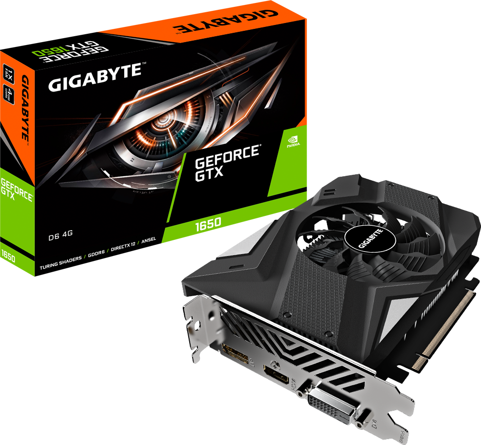Graphics Card - GeForce® GTX 1650 D6 4G