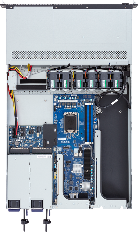 Rack Server - Intel® Xeon® 6300/E-2400 - 1U UP 1 x PCIe Gen5 GPU - R133-X13-AAB1