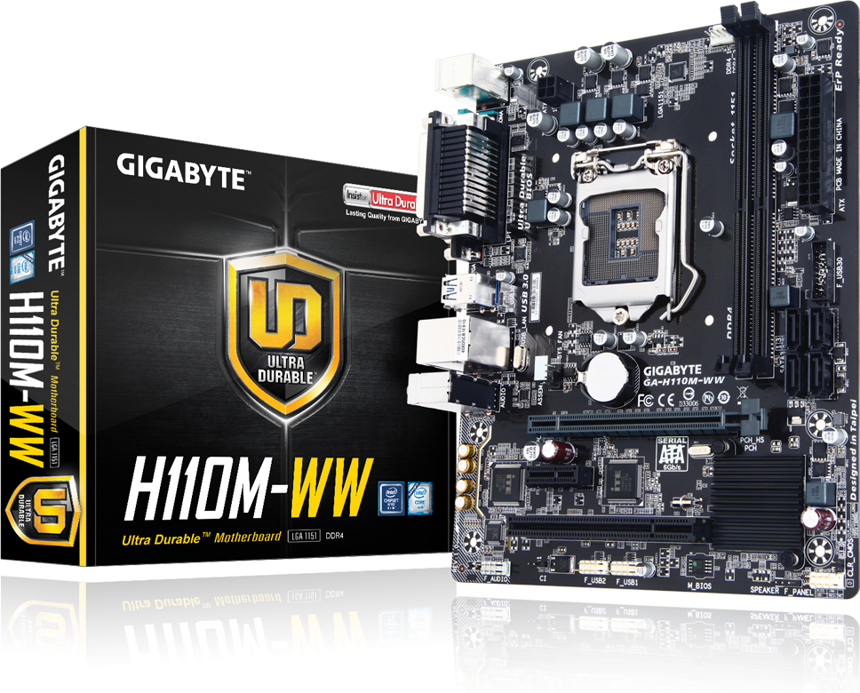Motherboard - GA-H110M-WW