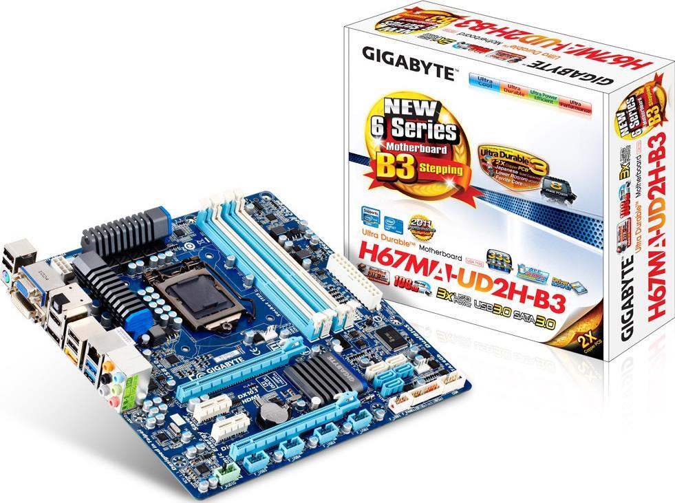 Motherboard - GA-H67MA-UD2H-B3