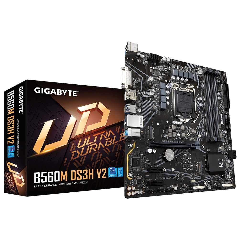 Core i5-10400 & GIGABYTE B560M DS3H セット B560M DS3H V2 (Rev. 1.x) - GIGABYTE Global