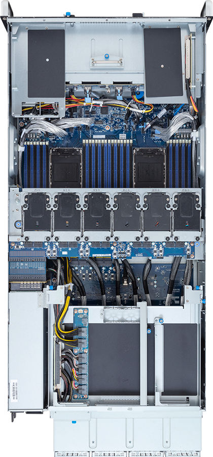 HPC/AI Server - Intel® Xeon® 6700/6500 - 4U DP 8 x PCIe Gen5 GPUs - G494-SB0-AAP2