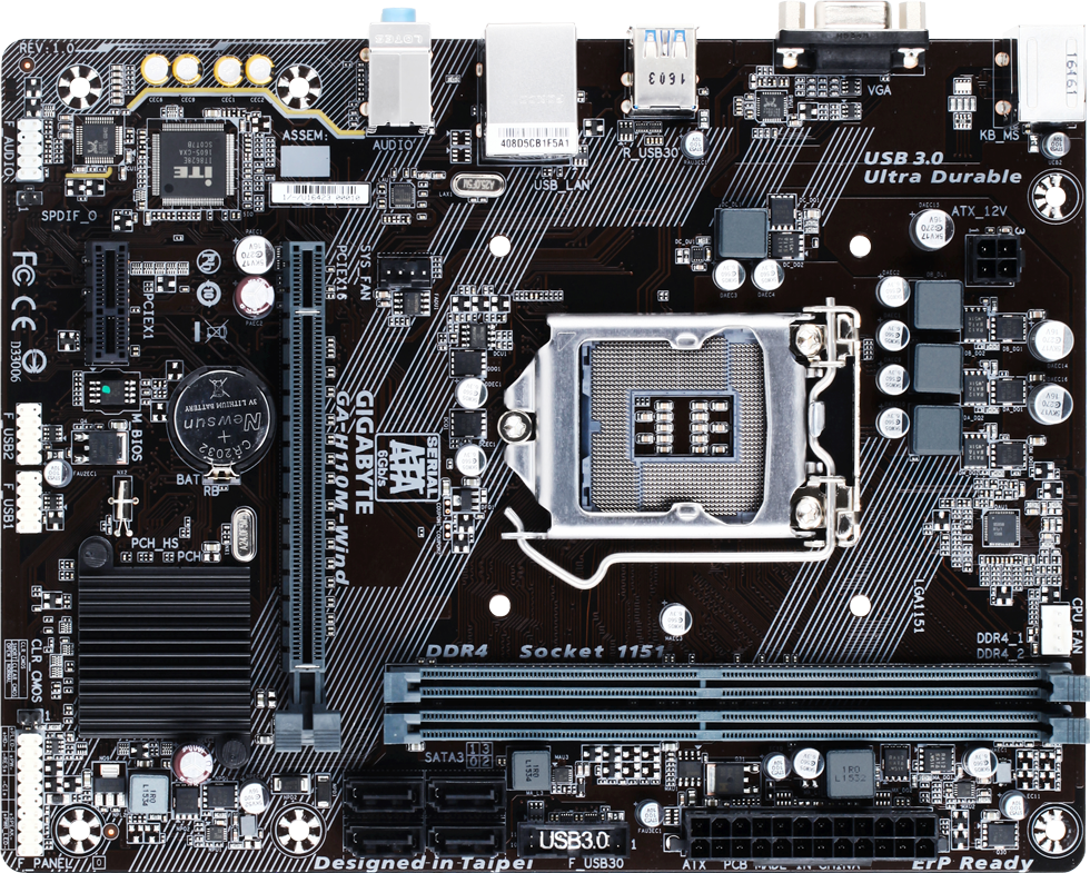 Carte Mère - GA-H110M-Wind