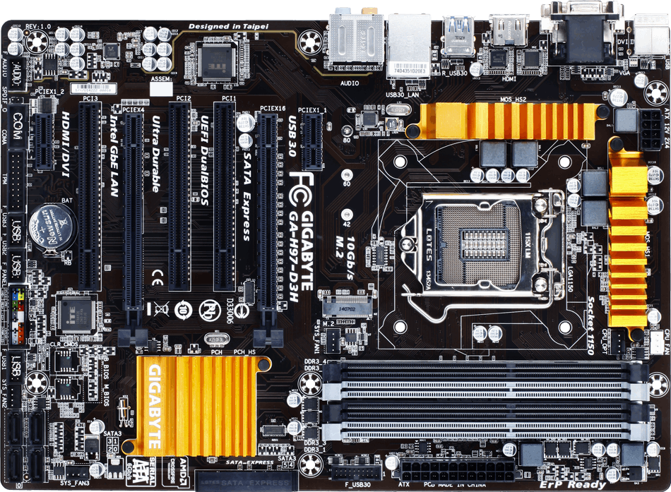 intel Core i7-4790K 　GIGABYTE GA-H97-D3H GA-H97-D3H (Rev. 1.0) - GIGABYTE Global