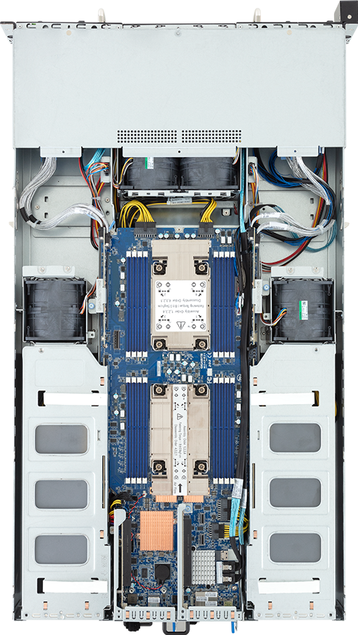 HPC/AI Server - 5th/4th Gen Intel® Xeon® Scalable - 2U DP 4 x PCIe Gen5 GPUs - G293-S46-AAM1