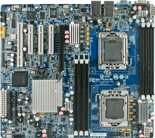 Intel 5500 chipset + ICH10R - GA-7TCSV1