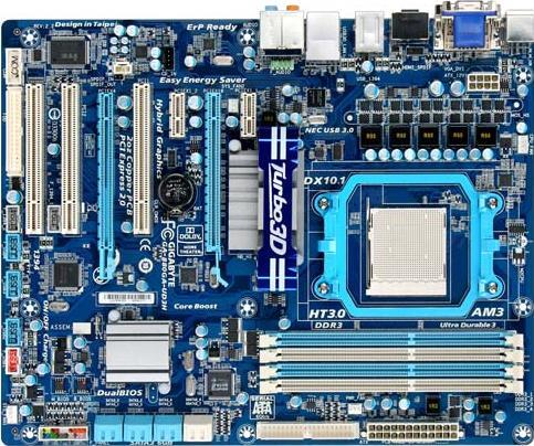 اللوحة الرئيسية - GA-880GA-UD3H