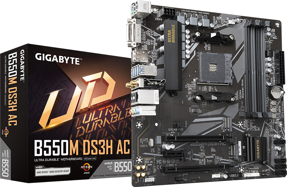 Motherboard - B550M DS3H AC