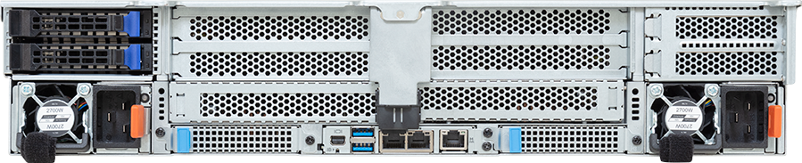 Rack Server - Intel® Xeon® 6 Processors - 2U DP 12+2-Bay Gen5 NVMe/SATA/SAS-4 with expander - R284-A94-AAL1