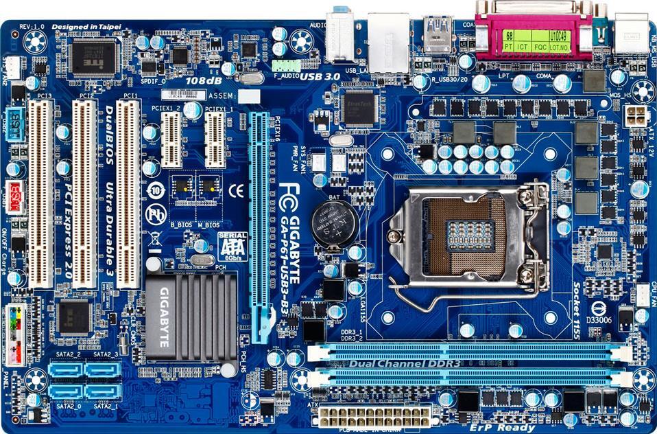 Tarjetas Madre - GA-P61-USB3-B3