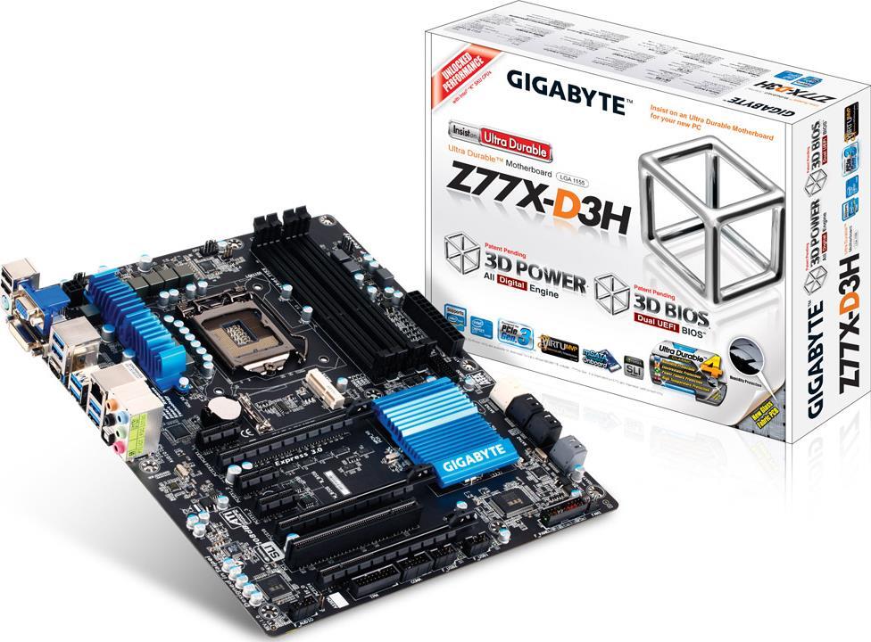 Motherboard - GA-Z77X-D3H