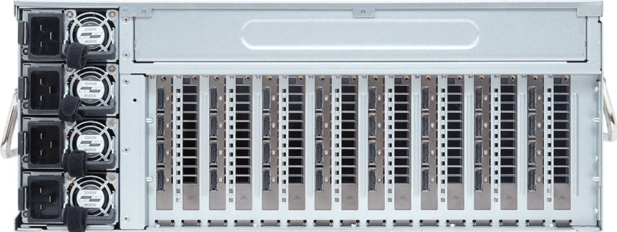 HPC/AI Server - Intel® Xeon® 6700/6500-Series Processors - 4U DP 8 x PCIe Gen5 GPUs DLC - G494-SB0-LAP1