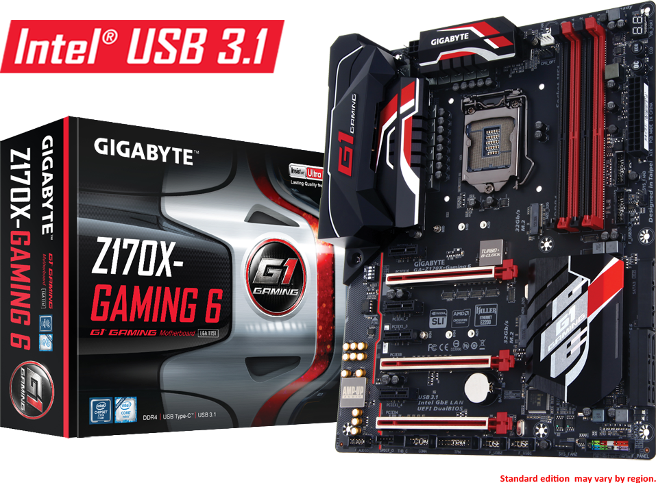 GA-Z170X-Gaming 6 (Rev. 1.0) - GIGABYTE Global