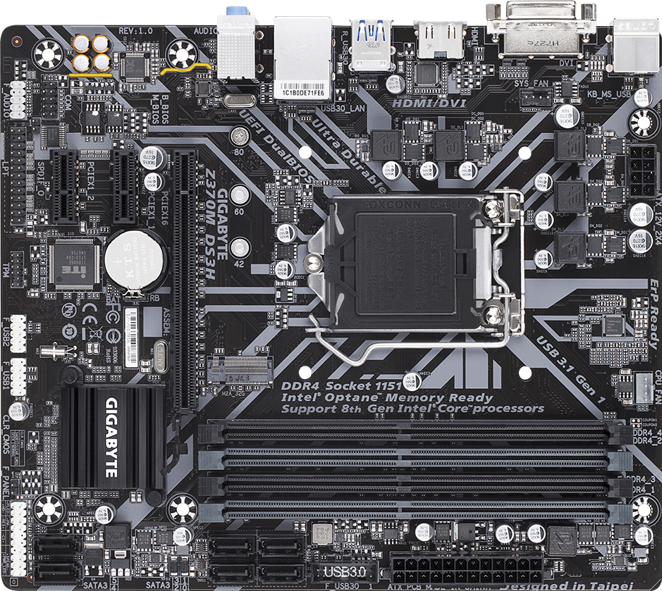 Z370M DS3H (Rev. 1.0) - GIGABYTE Global
