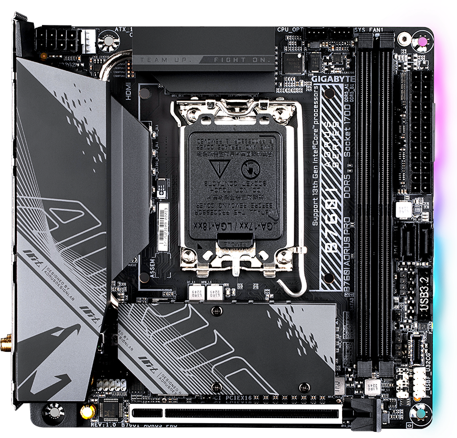 B760I AORUS PRO (Rev. 1.x) - GIGABYTE Global