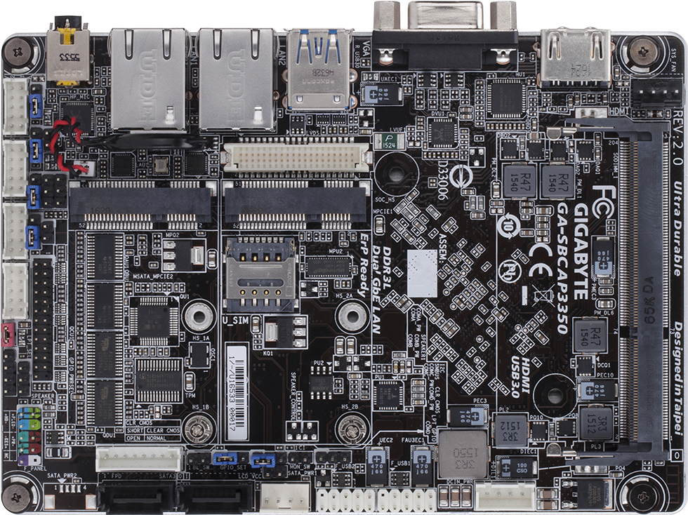 Tarjetas Madre - GA-SBCAP3350