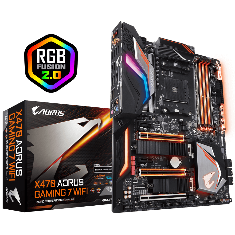 GIGABYTE X470 AORUS GAMING 7 WIFI マザーボード X470 AORUS GAMING 7 WIFI (Rev. 1.0) - GIGABYTE Global