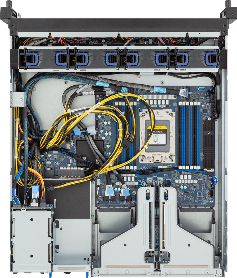 Edge Server - AMD EPYC™ 8004 - 2U UP 2 x PCIe Gen5 GPUs Titanium - E243-E30-AAV1