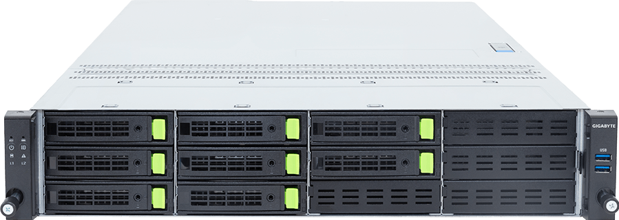 Rack Server - AMD EPYC™ 9006 SP7 Server Processors - 2U UP 2 x PCIe Gen6 GPUs - R265-DG0-AS1