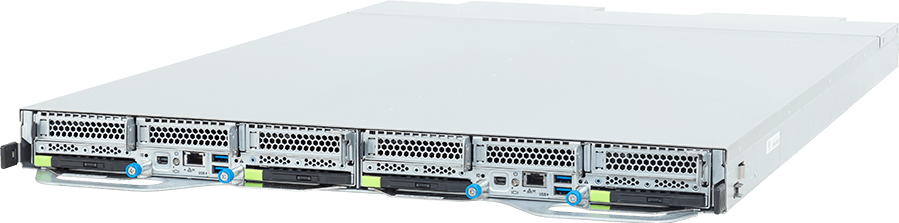 ORV3 Server - Intel® Xeon® 6900E+/6900-Series Processors - 1OU 2-Node DP 4-Bay E3.S Gen5 NVMe DLC - TO16-A81-LA01