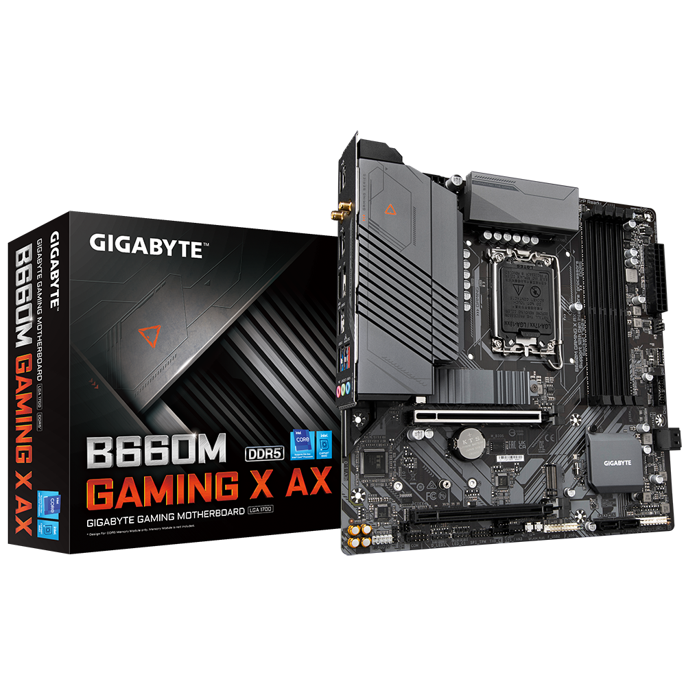 B660M GAMING X AX (Rev. 1.0) Преимущества Материнские платы GIGABYTE