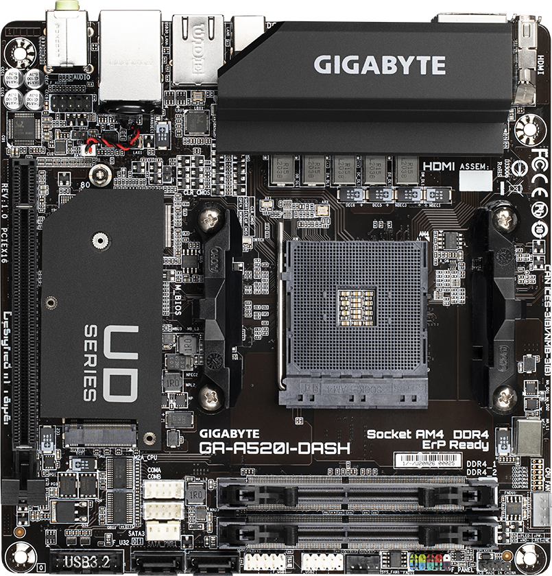 Системные платы - GA-A520I-DASH