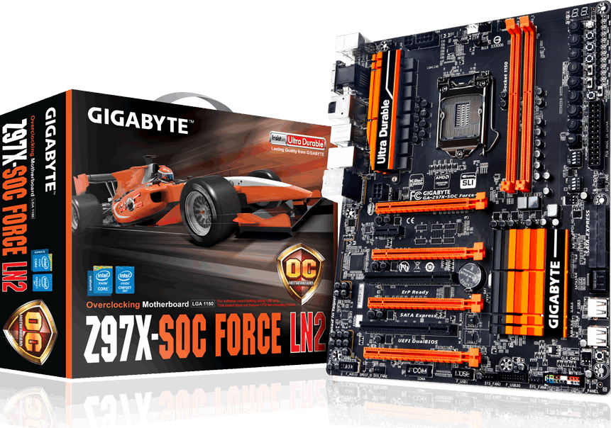 Системные платы - GA-Z97X-SOC Force LN2