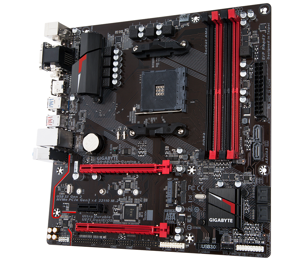 GIGABYTE AB350-GAMING 3 マザーボード GA-AB350M-Gaming 3 (rev. 1.x) Key Features | Motherboard