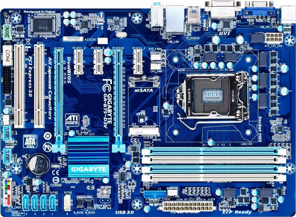 Bo Mạch Chủ - GA-B75-D3V