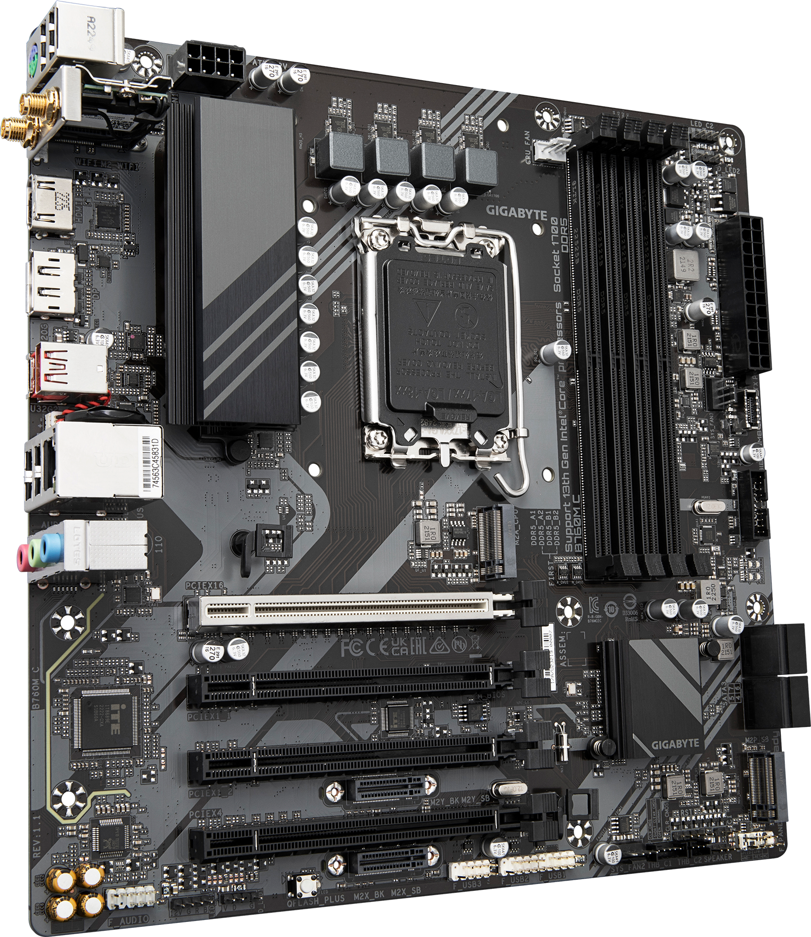 B760M C (Rev. 1.1/1.2/1.3) - GIGABYTE Global