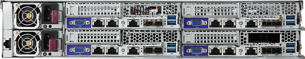 2U 4 Nodes High Density NVMe Rack Server - H23N-R4O