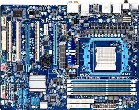 Tarjetas Madre - GA-870A-UD3