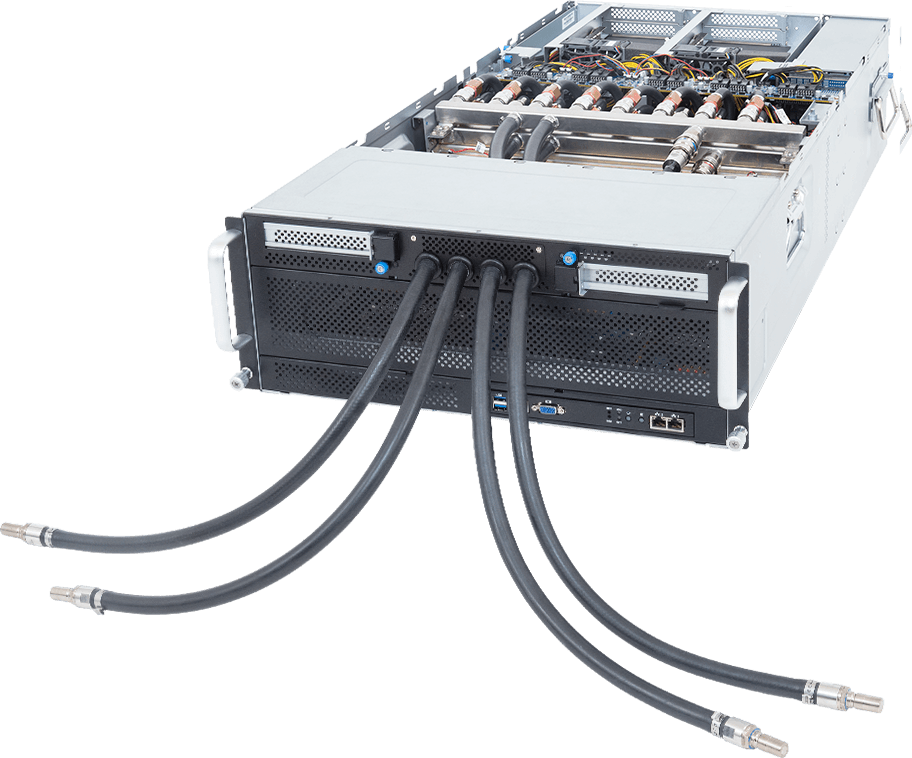 HPC/AI Server - AMD EPYC™ 9005/9004 - 4U DP 8 x PCIe Gen5 GPUs DLC - G494-ZB0-LAP1