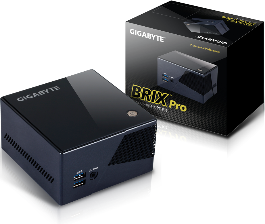 BRIX (Mini-PC Barebone) - GB-BXi5-4570R-BW