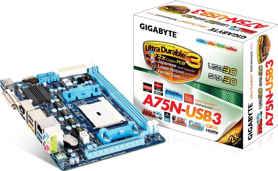 Tarjetas Madre - GA-A75N-USB3