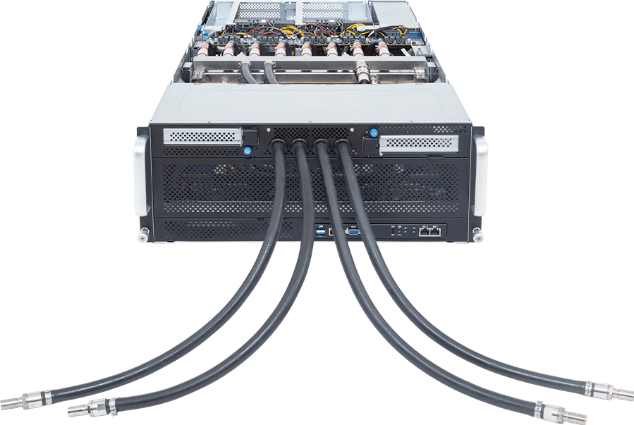 HPC/AI Server - AMD EPYC™ 9005/9004 - 4U DP 8 x PCIe Gen5 GPUs DLC - G494-ZB0-LAP1