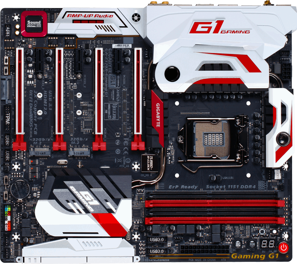 GIGABYTE ギガバイト GA-Z170X-Gaming G1 GA-Z170X-Gaming G1 (Rev. 1.0) - GIGABYTE Global