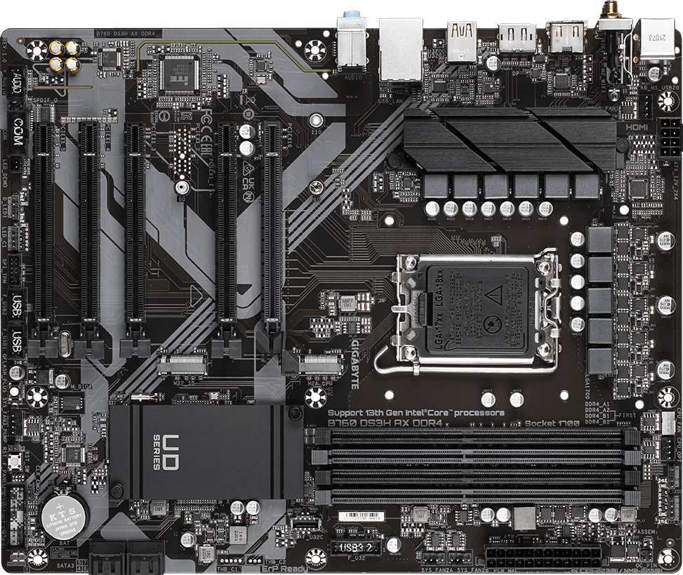 B760 DS3H AX DDR4 (Rev. 1.x) - GIGABYTE U.S.A.