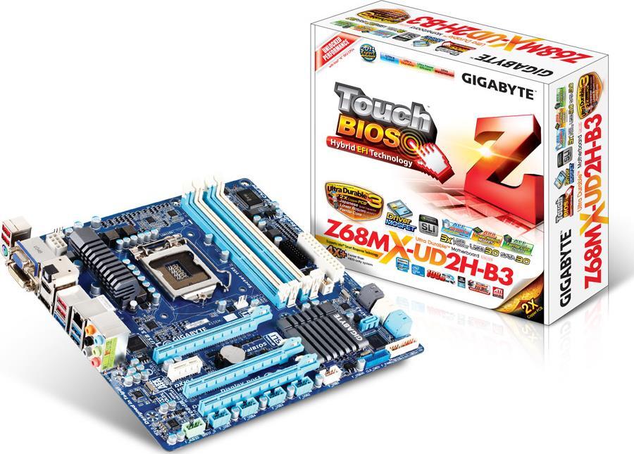 Mainboards - GA-Z68MX-UD2H-B3