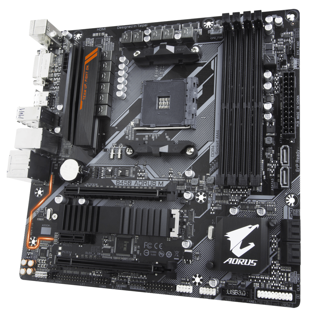 B450 AORUS M (Rev. 1.X) - Преимущества | Материнские платы GIGABYTE
