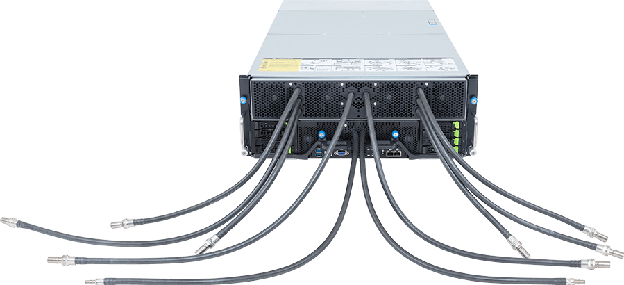 HPC/AI Server - AMD EPYC™ 9005/9004 - 4U DP AMD Instinct™ MI355X DLC - G4L3-ZX1-LAT4