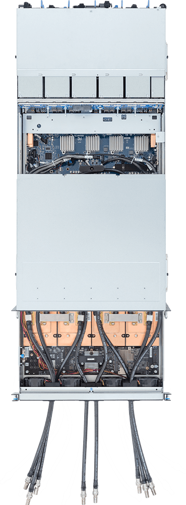 HPC/AI Server - AMD EPYC™ 9005/9004 - 4U DP AMD Instinct™ MI355X DLC - G4L3-ZX1-LAT4