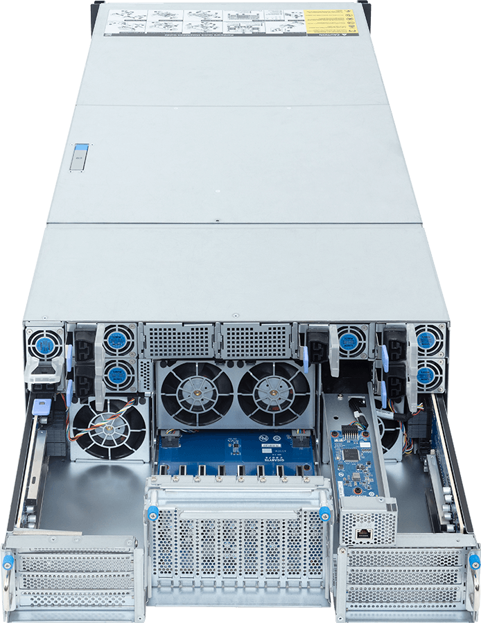 HPC/AI Server - AMD EPYC™ 9005/9004 - 4U DP AMD Instinct™ MI355X DLC - G4L3-ZX1-LAT4