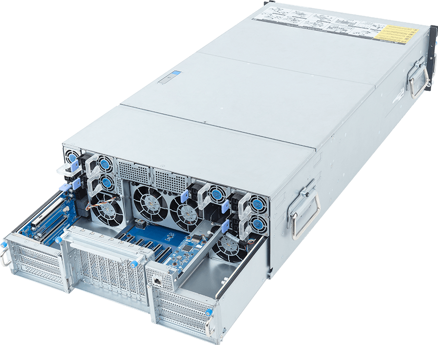 HPC/AI Server - AMD EPYC™ 9005/9004 - 4U DP AMD Instinct™ MI355X DLC - G4L3-ZX1-LAT4