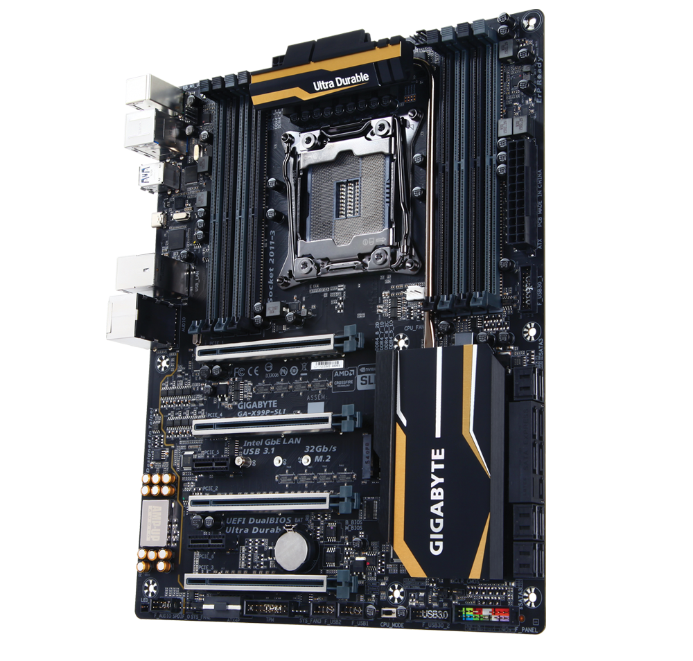 GA-X99P-SLI (Rev. 1.0) - Преимущества | Материнские платы GIGABYTE
