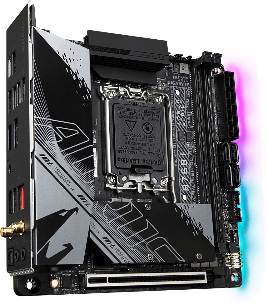 B760I AORUS PRO DDR4 (Rev. 1.x) - GIGABYTE Global