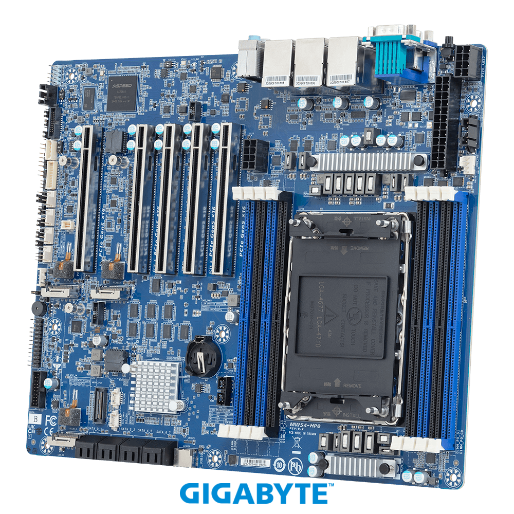MW54-HP0 (Rev. 1.x) Workstation Motherboard - GIGABYTE Global